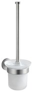 WENKO 19614100 - WC-kefe BOSIO MATT 10x14 cm rozsdamentes acél/ezüst/szatén