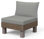 Elements Signature 1 személyes kerti kanapé dió