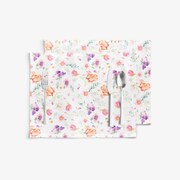 Goldea pamut reggeliző alátét deluxe - tavaszi érintés - 2db 30 x 40 cm