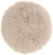 Kerek dekoratív párnácska MATS 40 cm, világosszürke