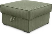 Taburet SMART COSARO tárolóhellyel 65x65 cm, mentás