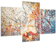 Kép - Mozaik absztrakció (90x60 cm)