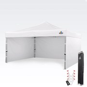 Reklám sátor 4x4m - plusz 3 oldalfal - Fehér