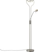 Modern állólámpa acélból olvasókarral, LED-del és dimmerrel - Divo