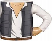 3D bögre Star Wars kezével Han Solo
