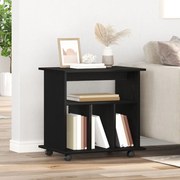 Görgős Szekrény Fekete Tölgy 60x45x55 cm Fa