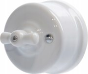 Retro Loft Kerámia Falra Szerelhető Lépcsőkapcsoló.