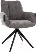 Gio forgatható étkezőszék szürke