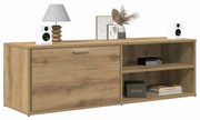 TV szekrény Artisan tölgy 120x34x37 cm Műanyag fa