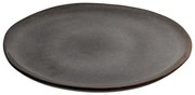 Szürke agyagkerámia tányér készlet 4 db-os ø 21 cm Selma – House Nordic