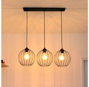 MERCURE LED csillár 3xE27/15W/230V, kábelre szerelhető