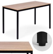 Konyhai asztal tölgyfa 120 x 60 cm - univerzális asztal 4-5 fő részére