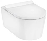 WC soft close ülőkével felakasztható Hansgrohe EluPura S fehér fényes felülettel  hátsó kifolyással 62025450