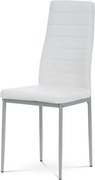 Étkezőszék, fehér, műbőr, DCL-377 WT