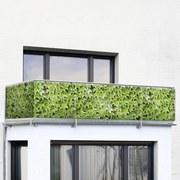 Zöld műanyag belátásgátló erkélyre 500x85 cm Wilder Wein – Maximex