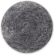 Szürke kerek szőnyeg ø 120 cm Gloria Cavallo – Hanse Home