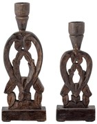 Fa gyertyatartó készlet 2 db-os Bernie – Bloomingville