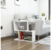 Asztal LALE 55x60 cm fehér