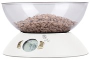 Digitális konyhai mérleg tállal 5 kg matt krém Sahara Collection