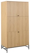 OLIVIA gardróbszekrény 99x200 cm tölgy