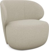 Bézs fotel Kama – Makamii