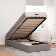 oszmán ágykeret matraccal tópszín 90x200cm szövet