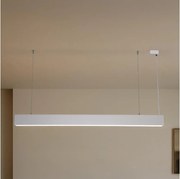 LED csillár zsinóron LED/55W/230V 3000/4000/6500K 120 cm fehér