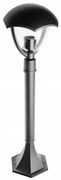Lámpa Kerti lámpatest GRANDE-P, E27, MAX.60W, IP54, AC220-240V, 50-60Hz, pillér 1 m, fekete