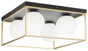 Ideal Lux - Mennyezeti lámpa LINGOTTO 4xE14/40W/230V