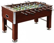 barna acél csocsóasztal 140 x 74,5 x 87,5 cm