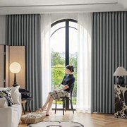 ARÔME HOME Sötétítő függöny, sötét szürke, 135 x245 cm