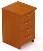 Visio konténer 50 x 47 cm - 4 fiókos, cseresznye