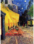 Vincent van Gogh - Cafe Terrace kép másolat, 45 x 60 cm