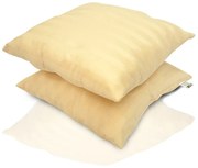 EMI barackszínű damaszt díszpárna, Párna 45x45 cm