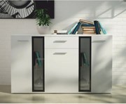 Komód, fehér, SALESA II.