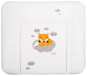 Új pelenkázó szőnyeg Fox fehér , 85 x 70 cm