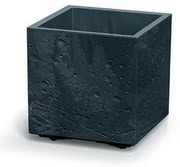 SIERRA SQUARE BETON EFFECT virágtartó 28,8 cm, antracit, S