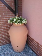 Garden Amphora esővíz hordó terrakotta