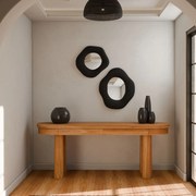 Dekoratív tükör Szett (2 db)Wabi Sabi Lune - Fekete