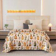 Ágytakaró APOTHECARY, krémszínű Méret: 220 x 240 cm