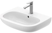 Duravit 23106000002 - D-CODE falra szerelhető mosdó 60x46 cm, kerámia, fényes fehér