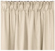 Krémszínű függöny 220x245 cm Carmena – Homede