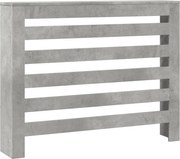 vidaXL betonszürke szerelt fa radiátorburkolat 104 x 20 x 82 cm