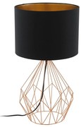 Eglo 95185 - Asztali lámpa PEDREGAL 1xE27/60W/230V