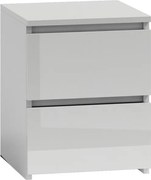 M2 éjjeliszekrény, fényes fehér