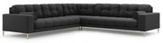 Sötétszürke sarokkanapé (variálható) Bali – Cosmopolitan Design