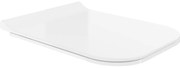Mexen lassan süllyedő slim WC-ülőke, duroplast, fehér fényes - 39070100