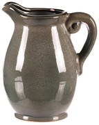 Kerámia kancsó szürke, 15 x 16 x 23 cm, közepes, 23 cm