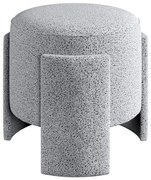 Puff ROCKET Ø 39 cm szürke