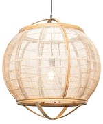 Keleti függőlámpa barna 58 cm - Pascal